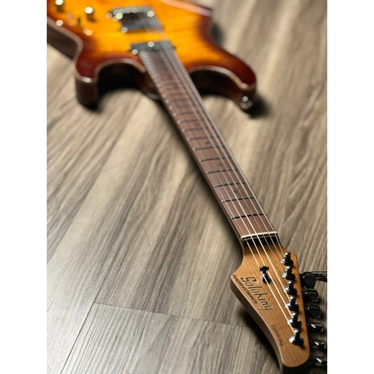 Đàn Guitar Điện Soloking MS1 Custom 24 HH MKII, Bengal Burst