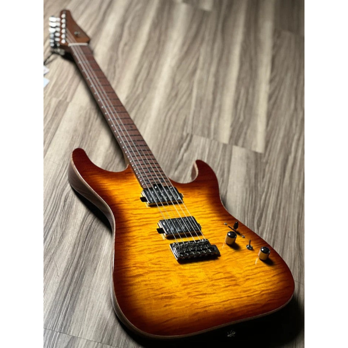 Đàn Guitar Điện Soloking MS1 Custom 24 HH MKII, Bengal Burst