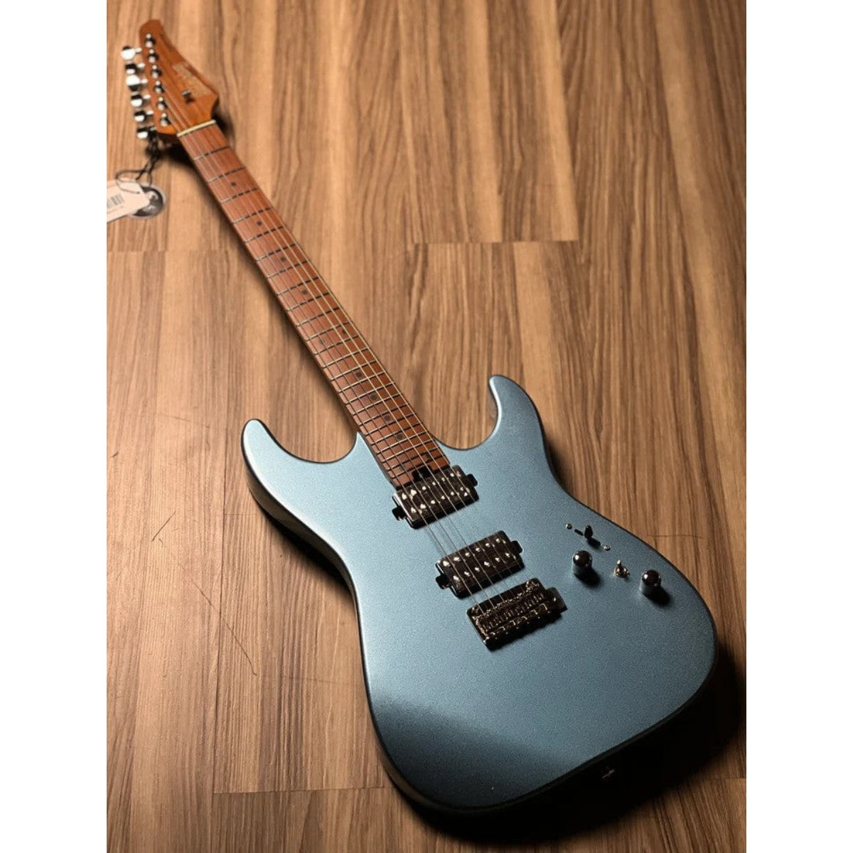 Đàn Guitar Điện Soloking MS1 Custom 24 HH MKII, Ice Blue Metallic