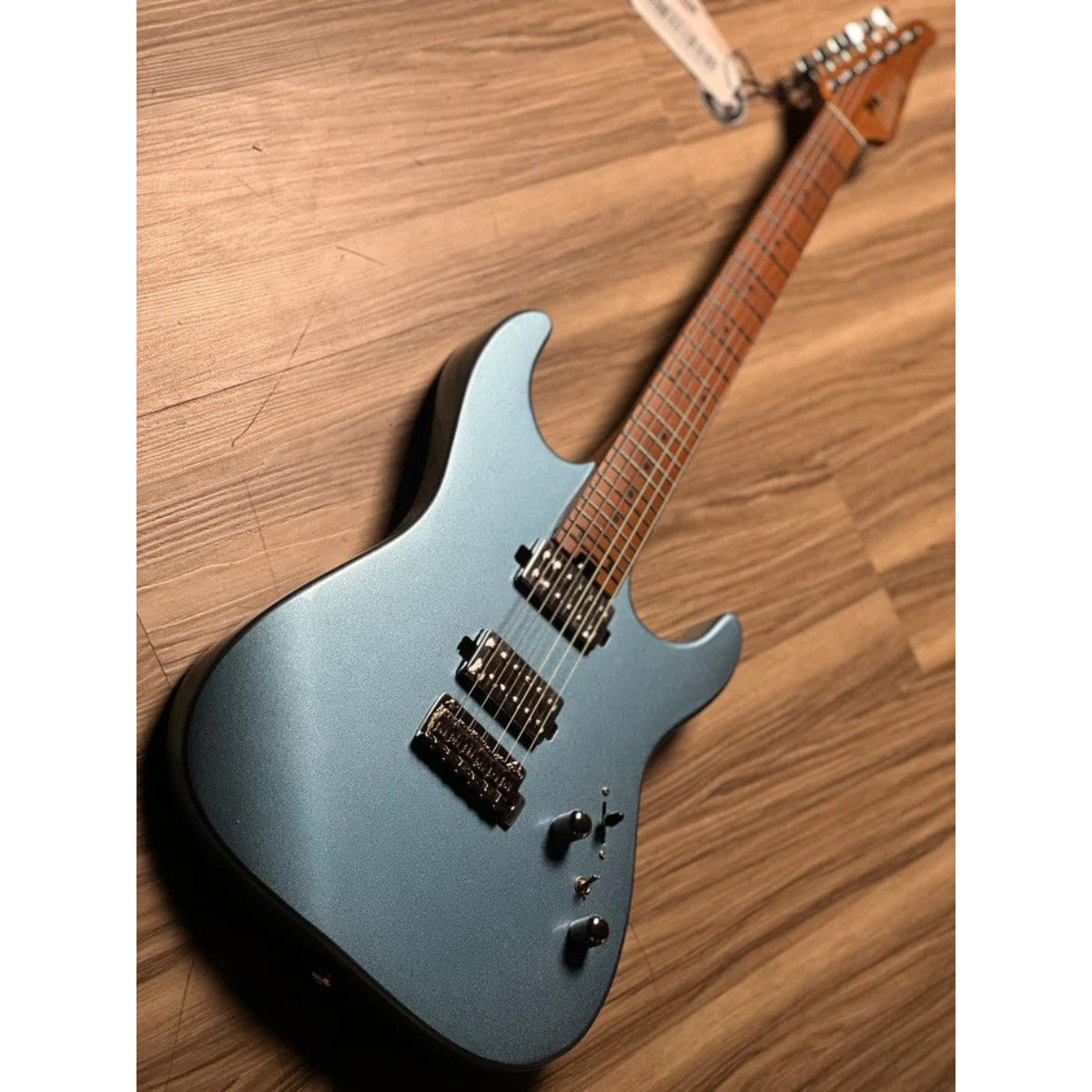 Đàn Guitar Điện Soloking MS1 Custom 24 HH MKII, Ice Blue Metallic