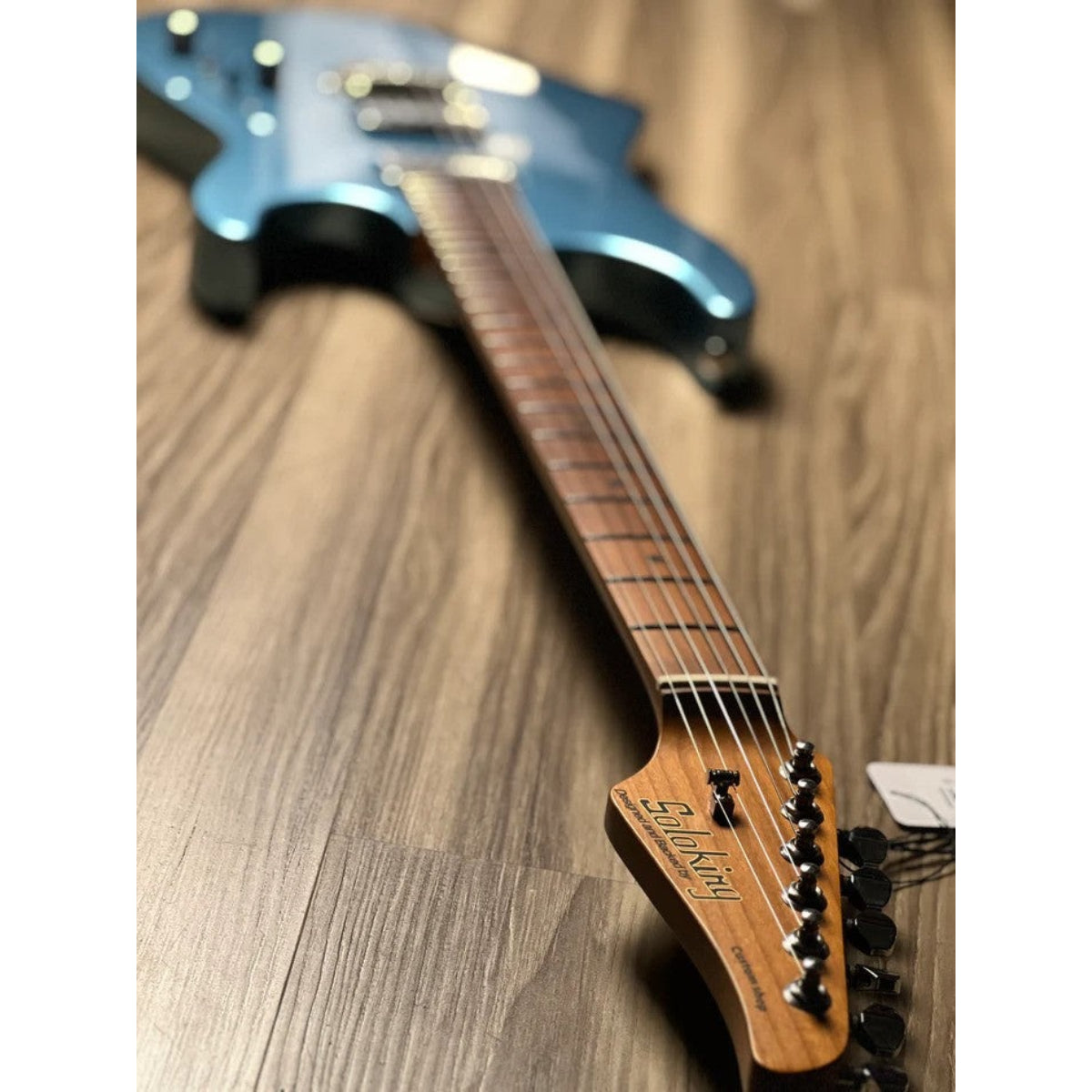 Đàn Guitar Điện Soloking MS1 Custom 24 HH MKII, Ice Blue Metallic