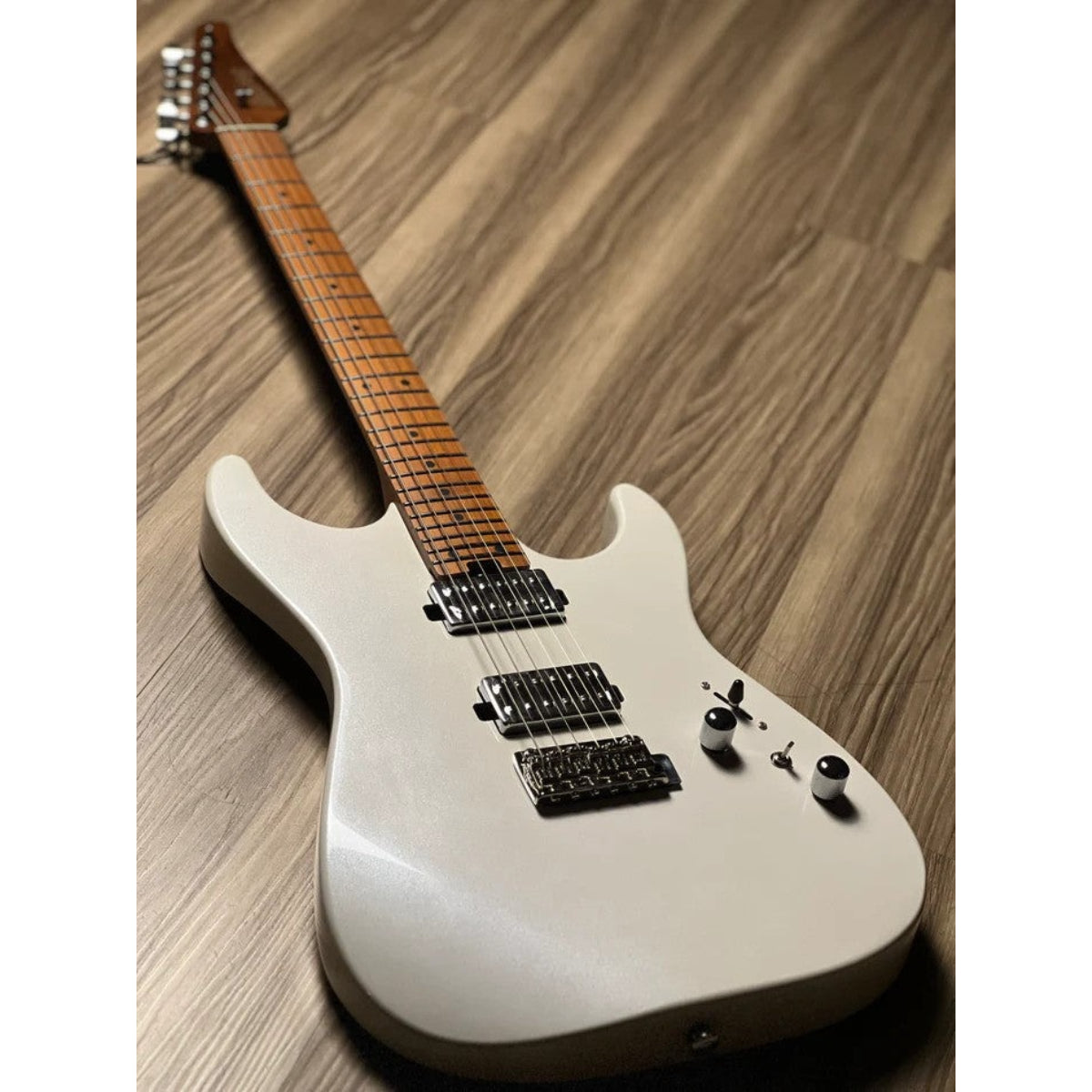 Đàn Guitar Điện Soloking MS1 Custom 24 HH MKII, Pearl White Metallic