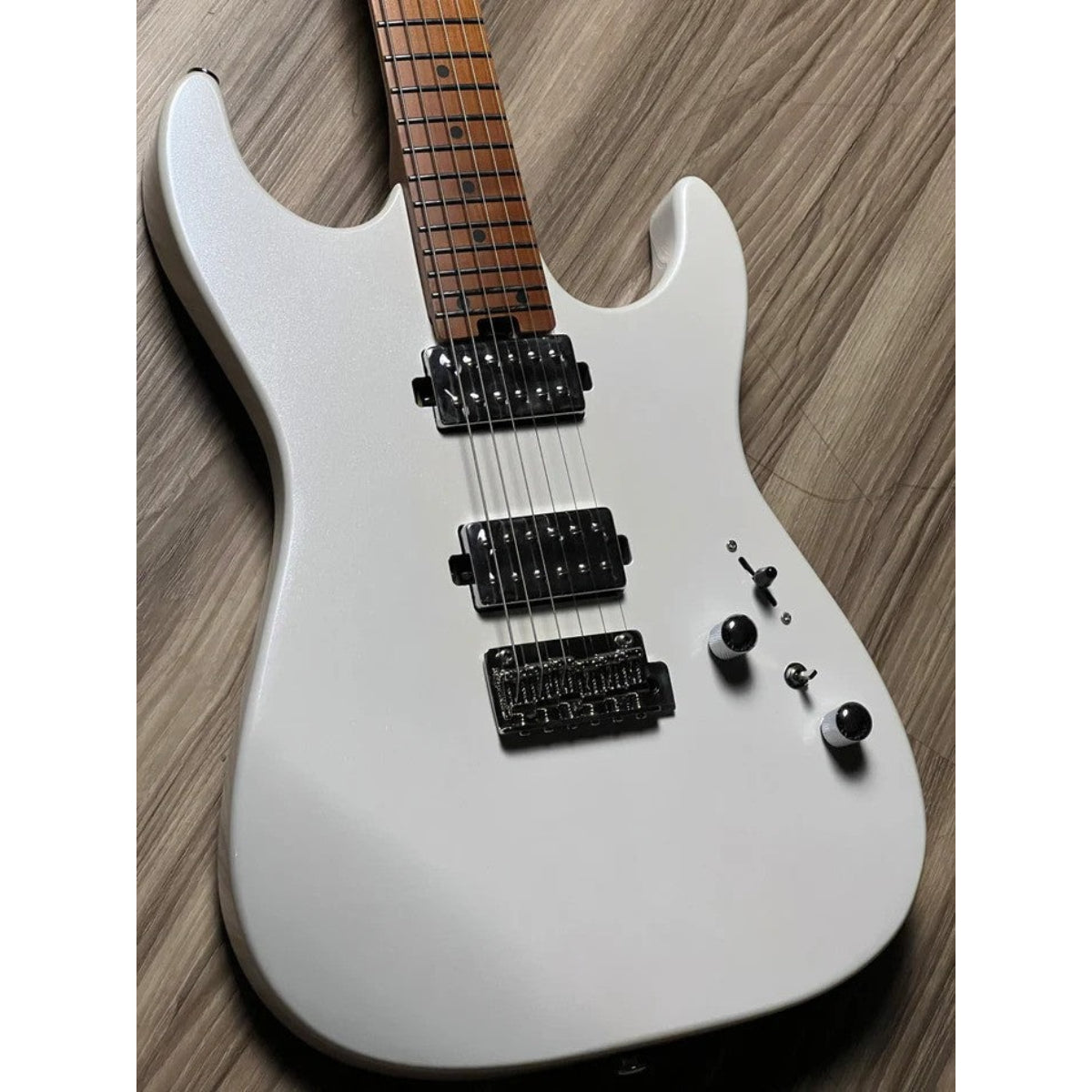 Đàn Guitar Điện Soloking MS1 Custom 24 HH MKII, Pearl White Metallic