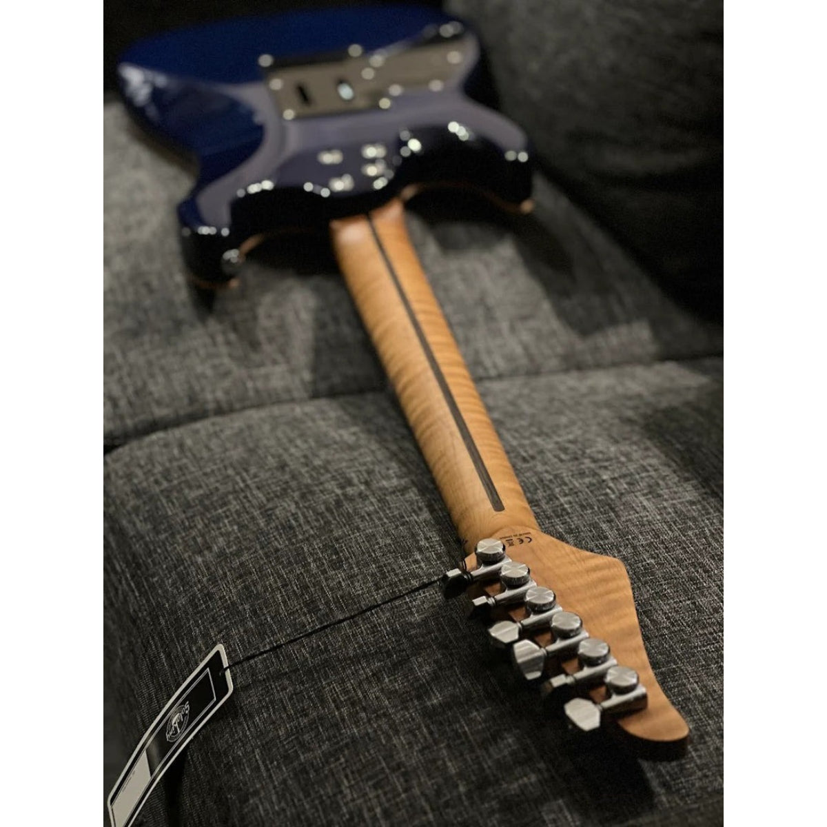 Đàn Guitar Điện Soloking MS1 Custom 24 HH Quilt FMN, Roasted Flame Maple Neck, Beach Sunset Surf Fade JESCAR