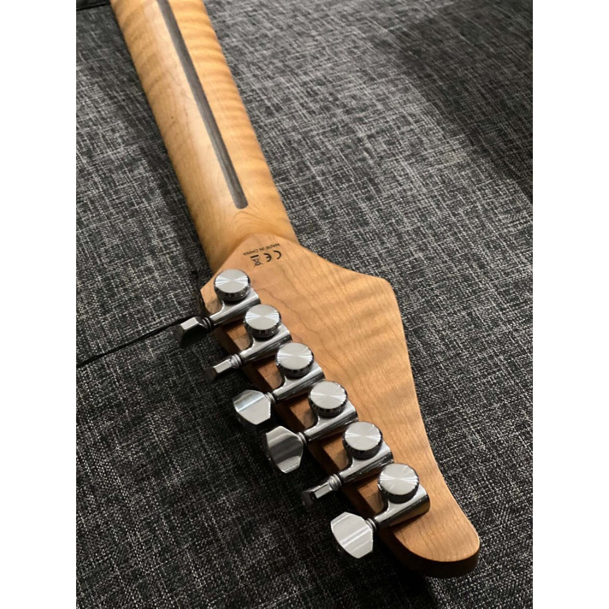 Đàn Guitar Điện Soloking MS1 Custom 24 HH Quilt FMN, Roasted Flame Maple Neck, Beach Sunset Surf Fade JESCAR