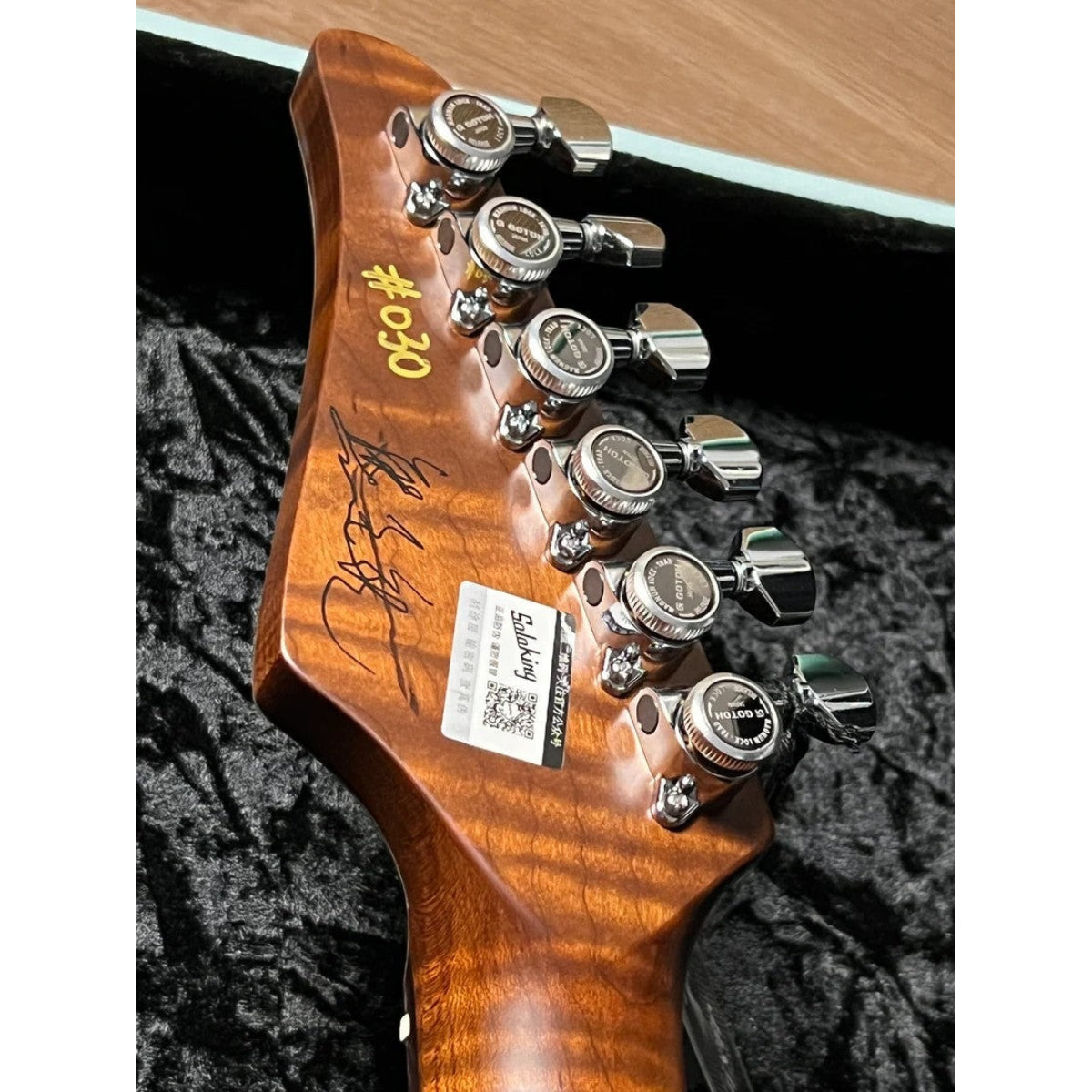 Đàn Guitar Điện Soloking MS1 Custom 24 HH Thinline Elite, Turquoise Wakesurf Limited Edition, Hardshell Case