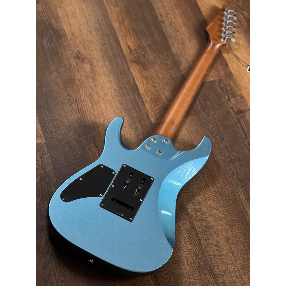Đàn Guitar Điện Soloking MS1 Custom 24 HSS Flat Top, Ice Blue Metallic Nafiri Special Run