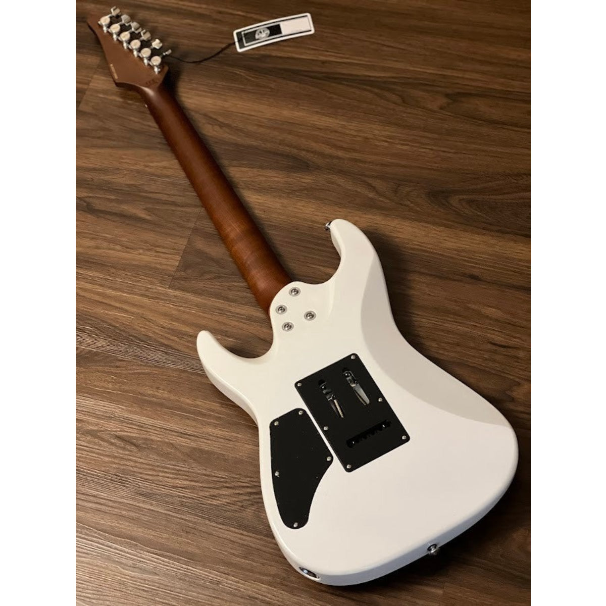 Đàn Guitar Điện Soloking MS1 Custom 24 HSS Flat Top, Roasted Maple FB, White Gloss Nafiri Special Run