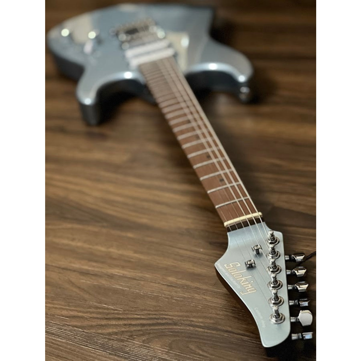 Đàn Guitar Điện Soloking MS1 Custom 24 HSS Flat Top, Sonic Gray Nafiri Special Run