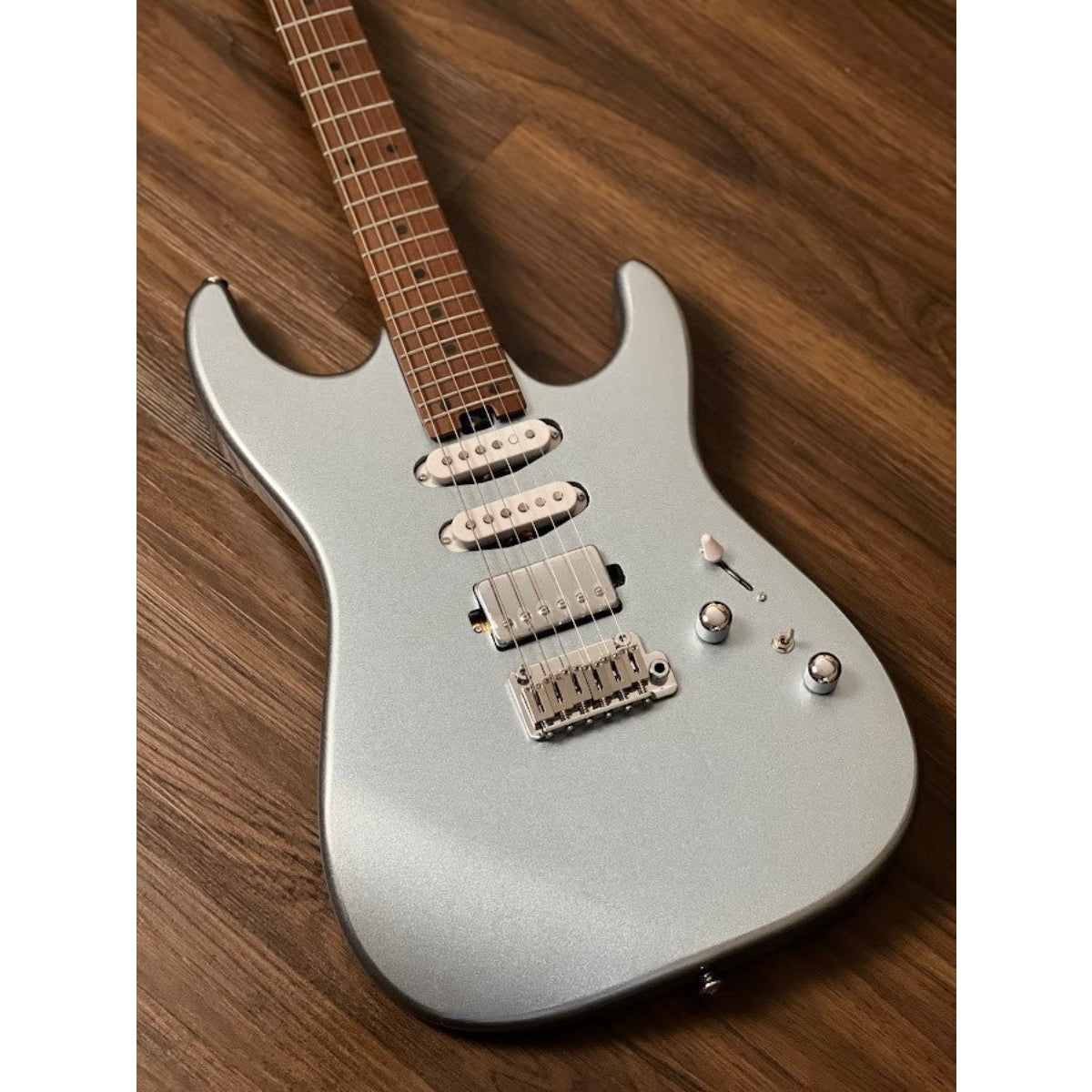 Đàn Guitar Điện Soloking MS1 Custom 24 HSS Flat Top, Sonic Gray Nafiri Special Run