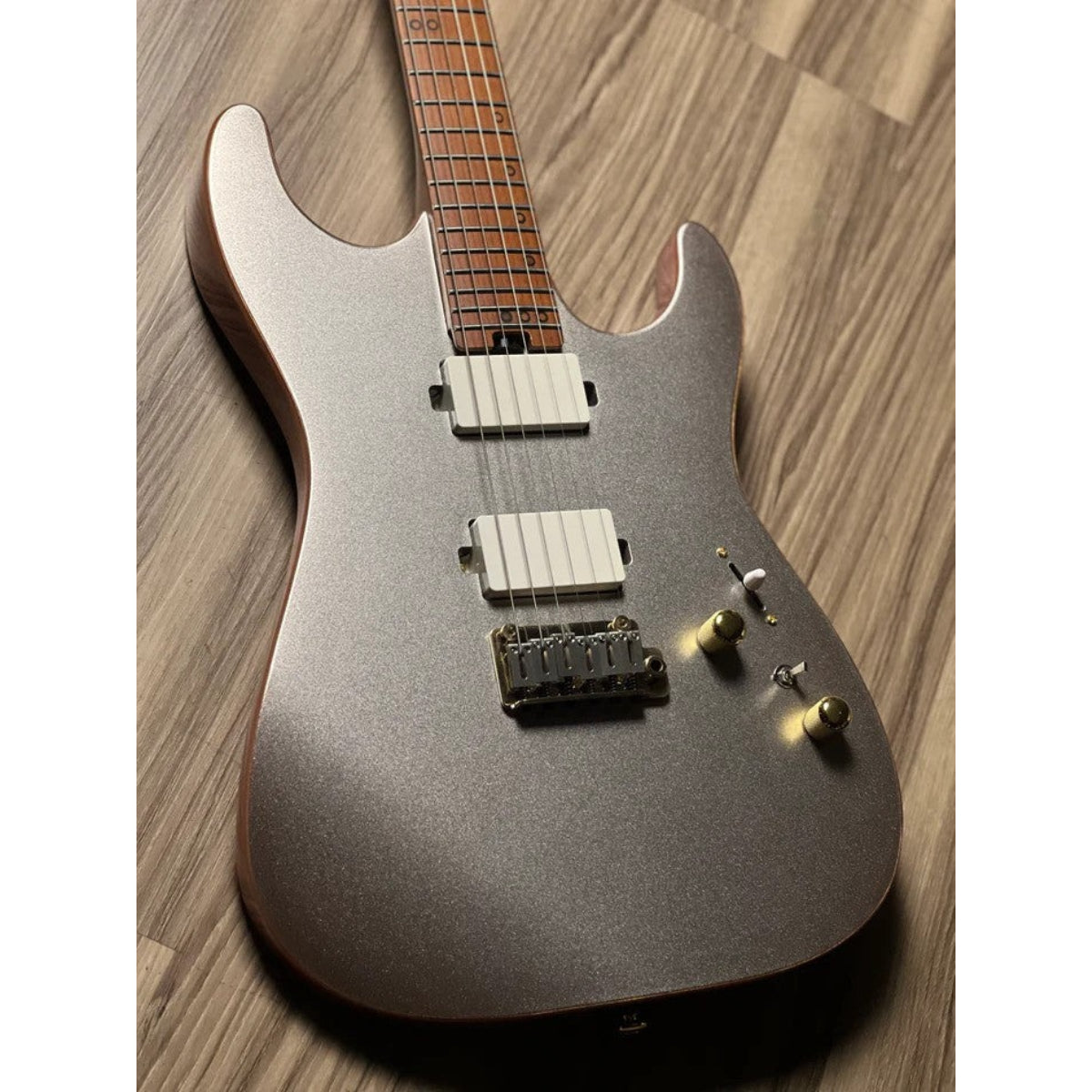 Đàn Guitar Điện Soloking MS1 Custom 4 HH Flat Top MKII, Sonic Gray Nafiri Special Run