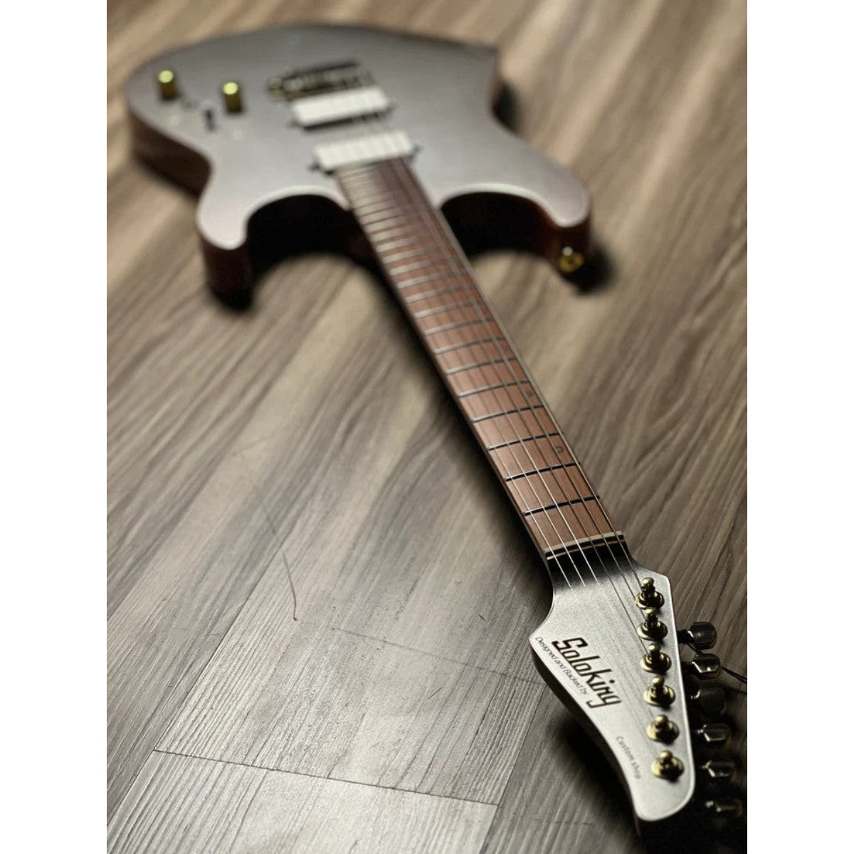 Đàn Guitar Điện Soloking MS1 Custom 4 HH Flat Top MKII, Sonic Gray Nafiri Special Run