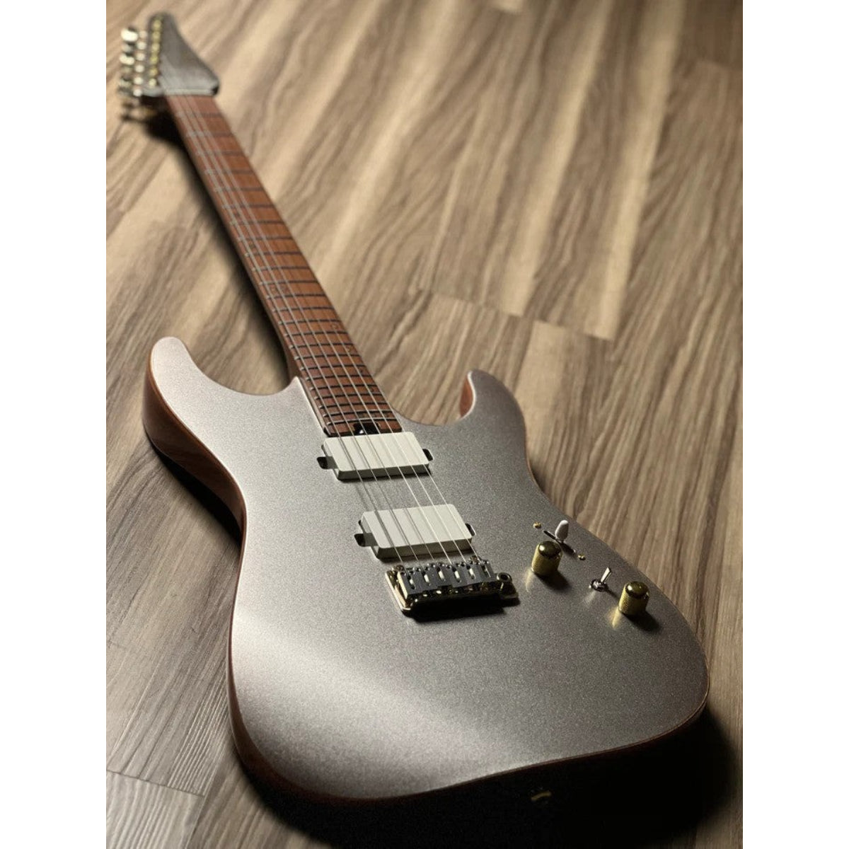 Đàn Guitar Điện Soloking MS1 Custom 4 HH Flat Top MKII, Sonic Gray Nafiri Special Run