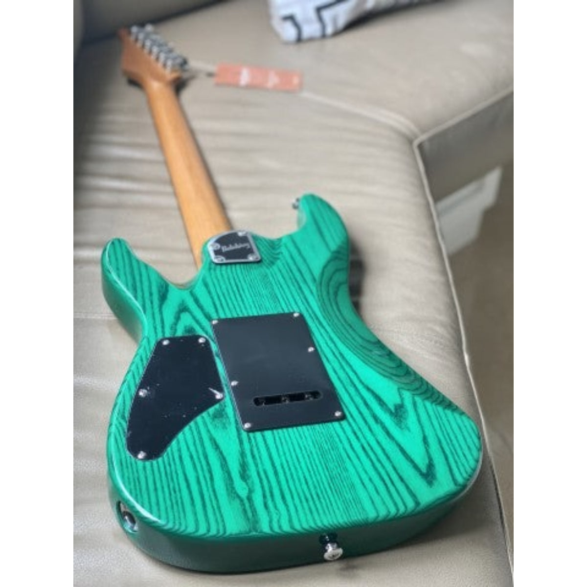 Đàn Guitar Điện Soloking MS1 Custom, Roasted Maple Neck, Ash Body, Transparent Green