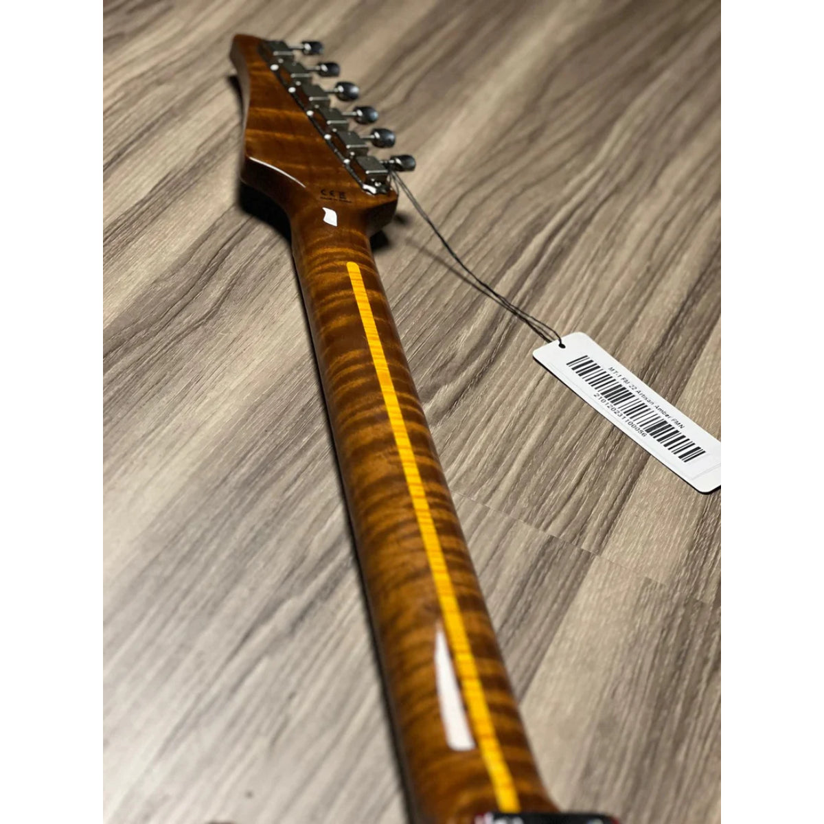 Đàn Guitar Điện Soloking MS1 FM 22 Artisan FMN, Roasted Flame Maple Neck, Amber