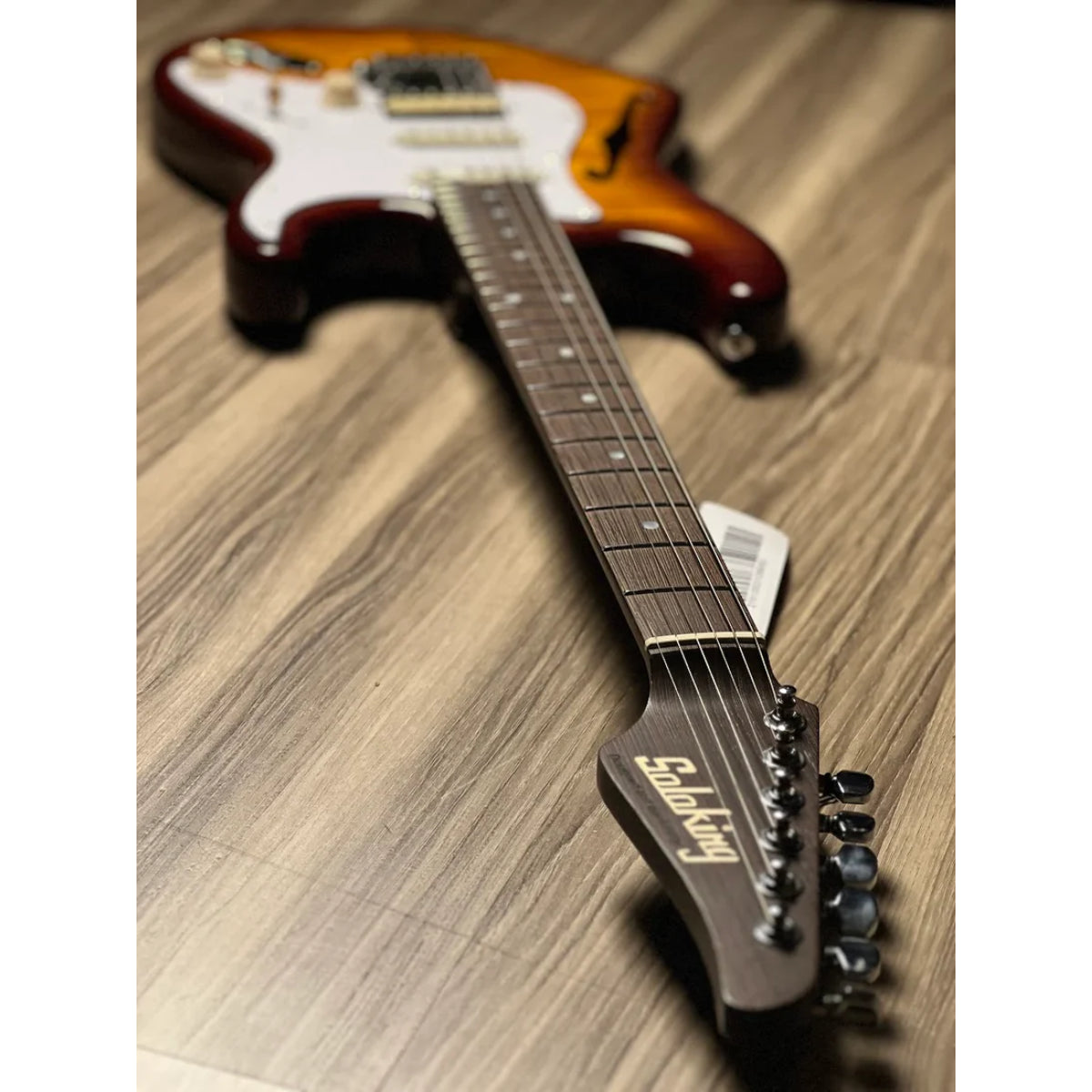 Đàn Guitar Điện Soloking MS1 Thinline Artisan, One Piece Wenge Neck, Violin Burst Nafiri Special Run