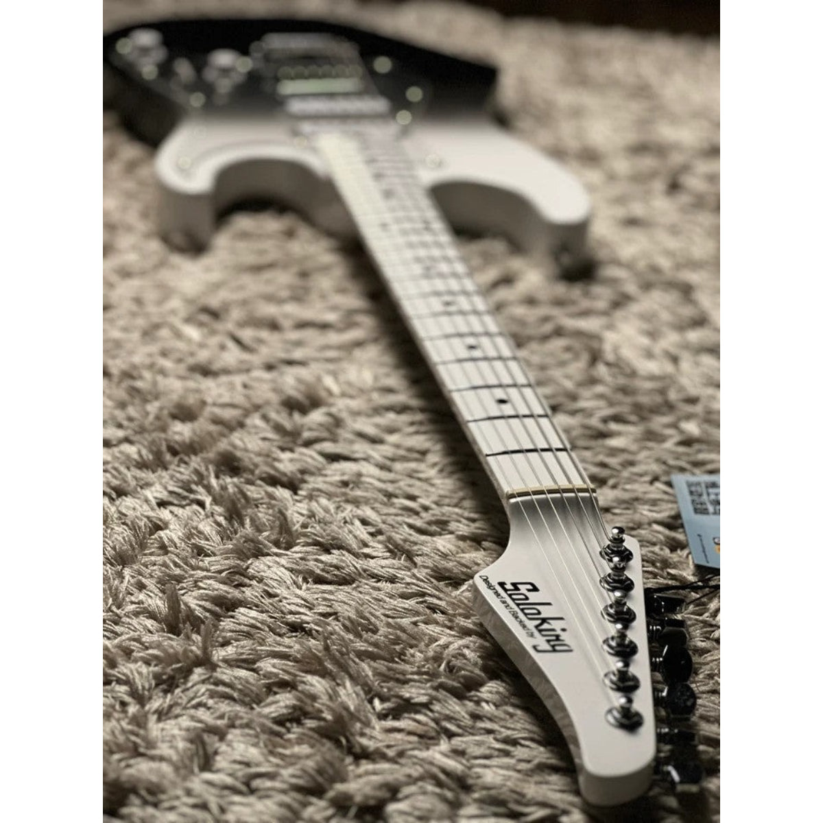 Đàn Guitar Điện Soloking MS2 Special, Black Smoke Fade, White Neck Limited Edition