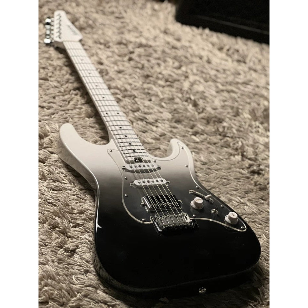 Đàn Guitar Điện Soloking MS2 Special, Black Smoke Fade, White Neck Limited Edition