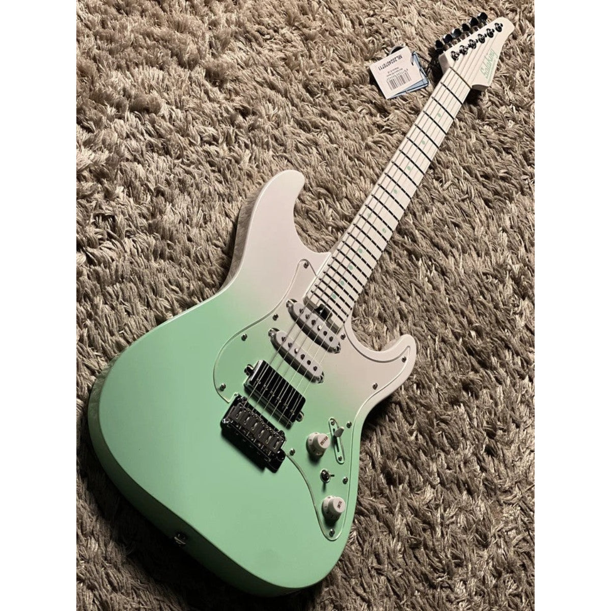 Đàn Guitar Điện Soloking MS2 Special, Light Green Fade, White Neck Summer Season Limited Edition