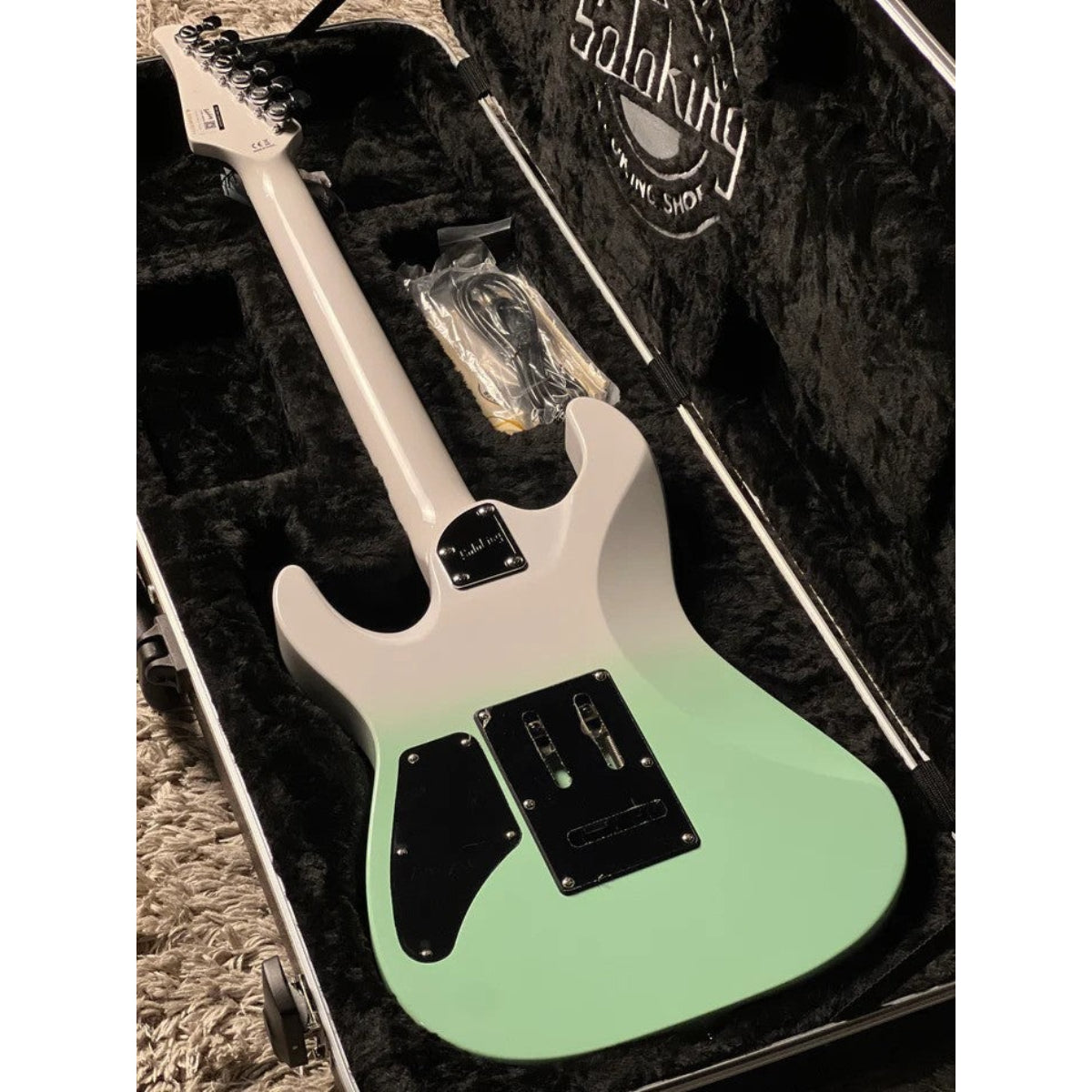 Đàn Guitar Điện Soloking MS2 Special, Light Green Fade, White Neck Summer Season Limited Edition
