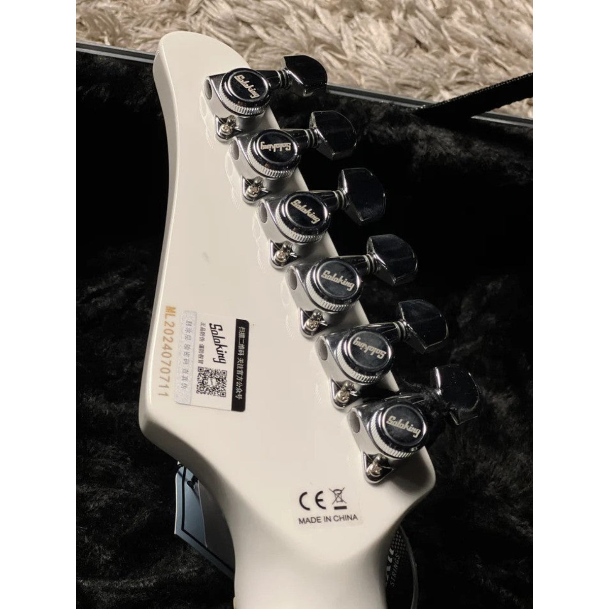 Đàn Guitar Điện Soloking MS2 Special, Light Green Fade, White Neck Summer Season Limited Edition