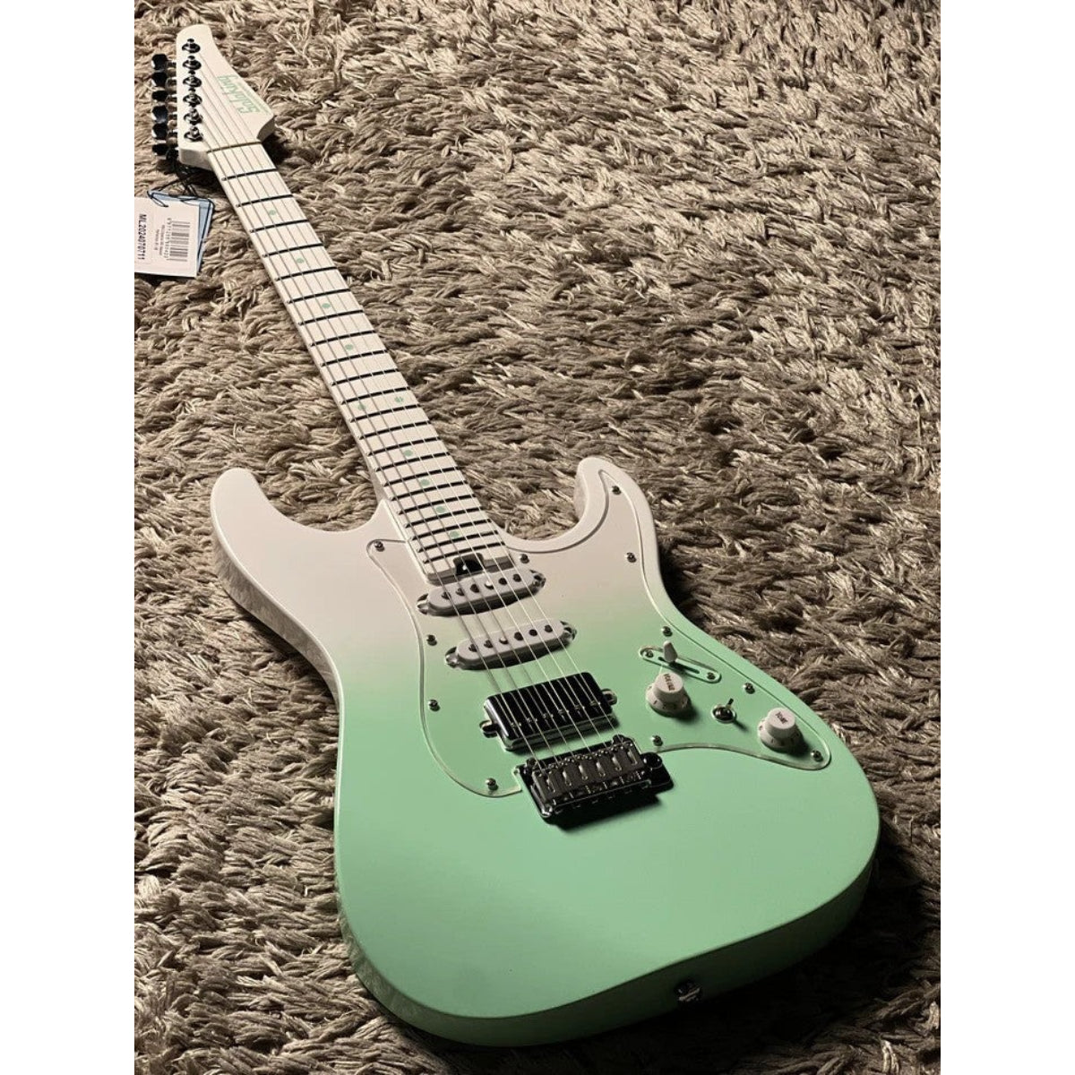 Đàn Guitar Điện Soloking MS2 Special, Light Green Fade, White Neck Summer Season Limited Edition