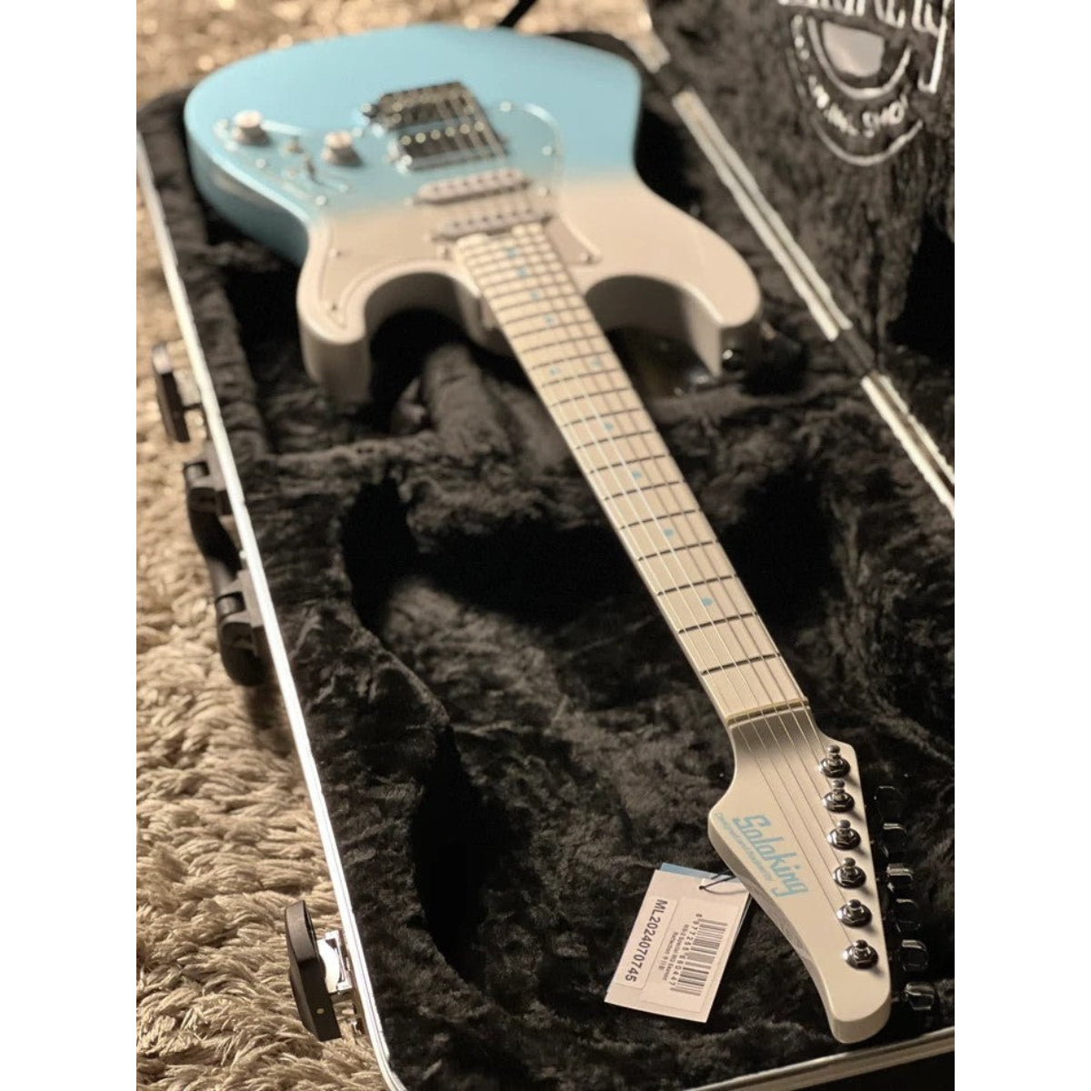 Đàn Guitar Điện Soloking MS2 Special, Reef Blue Fade with White Neck Autumn Season Limited Edition