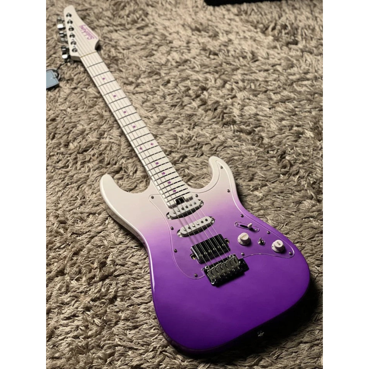 Đàn Guitar Điện Soloking MS2 Special, Royal Purple Fade, White Neck Limited Edition