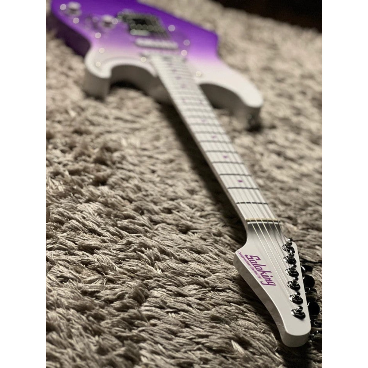 Đàn Guitar Điện Soloking MS2 Special, Royal Purple Fade, White Neck Limited Edition