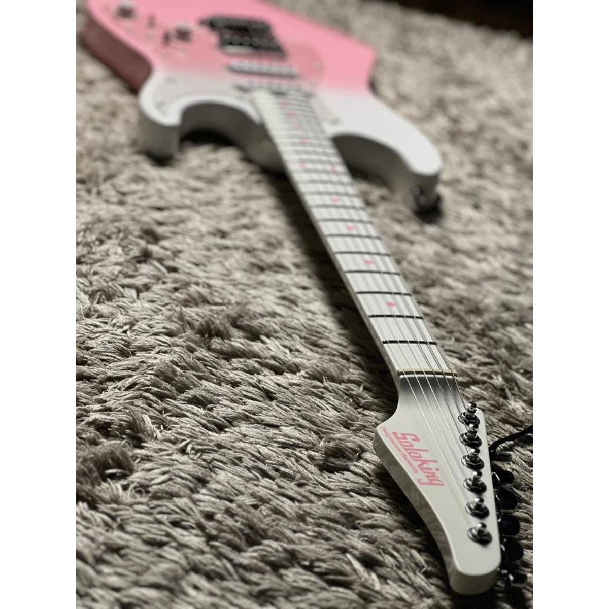 Đàn Guitar Điện Soloking MS2 Special, Sakura Fade, White Neck Spring Season Limited Edition