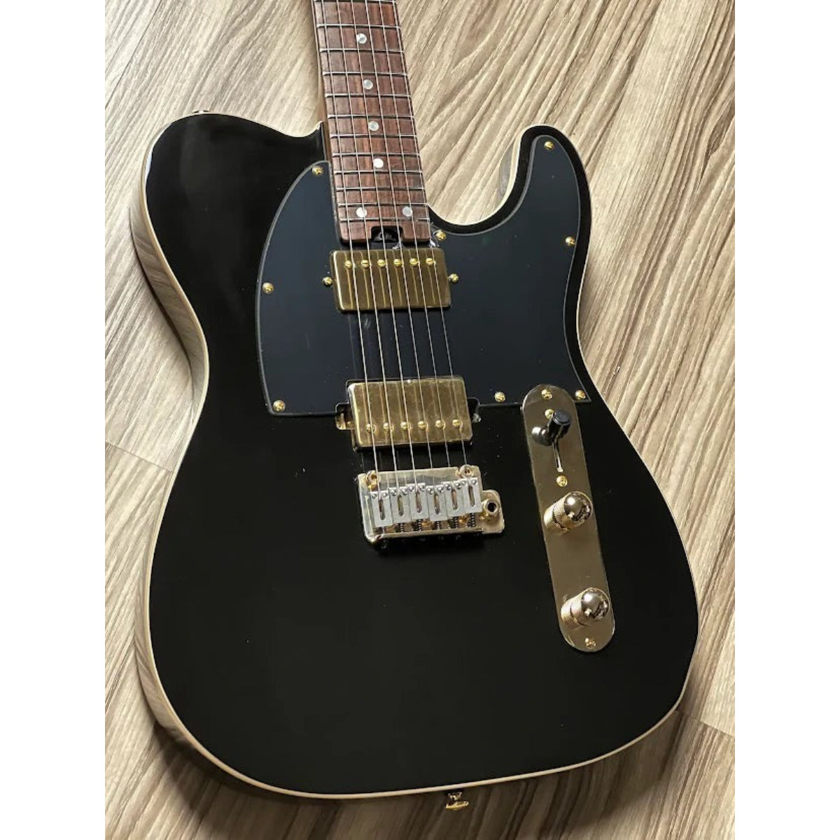 Đàn Guitar Điện Soloking MT1 24 HH, Rosewood FB, Black Beauty Nafiri Special Run JESCAR