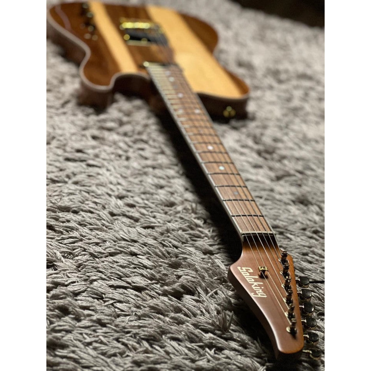 Đàn Guitar Điện Soloking MT1 Boutique KOA, Natural Nafiri Special Run