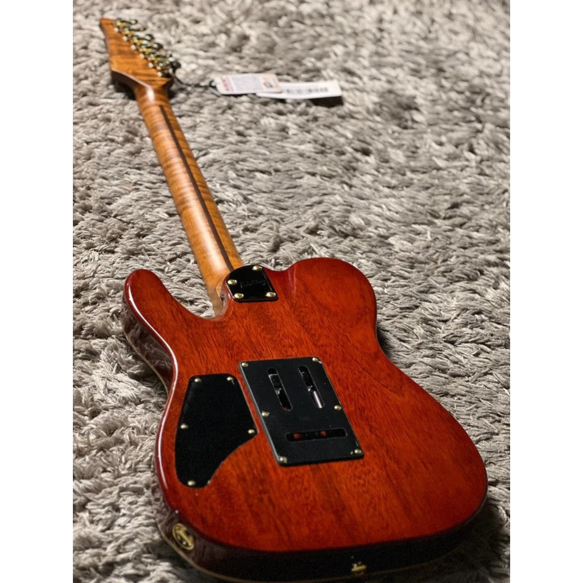 Đàn Guitar Điện Soloking MT1 Custom 22 FMN, Roasted Flame Maple Neck, Feather Burst