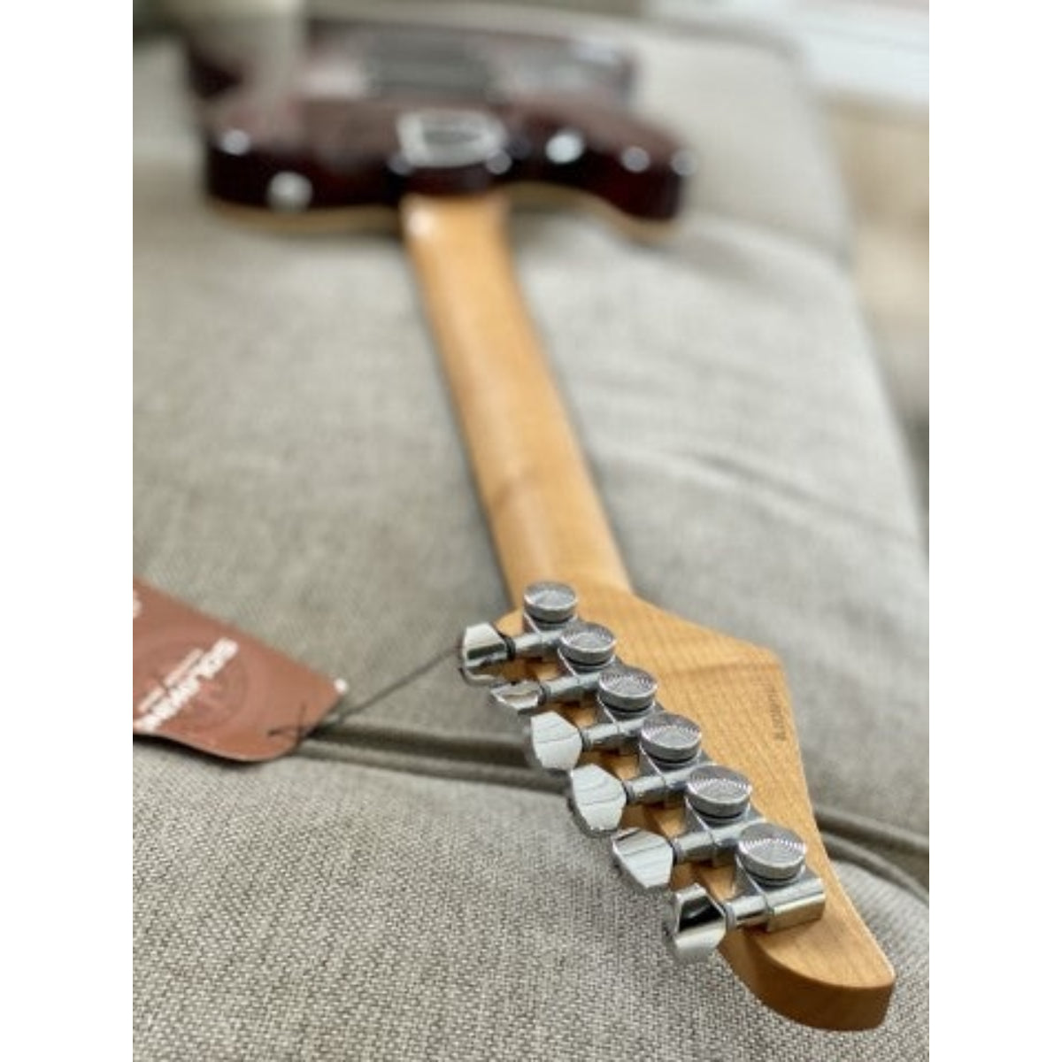 Đàn Guitar Điện Soloking MT1 Custom 24 Flame, Roasted Neck, Rosewood FB, Seethru Purple Magenta