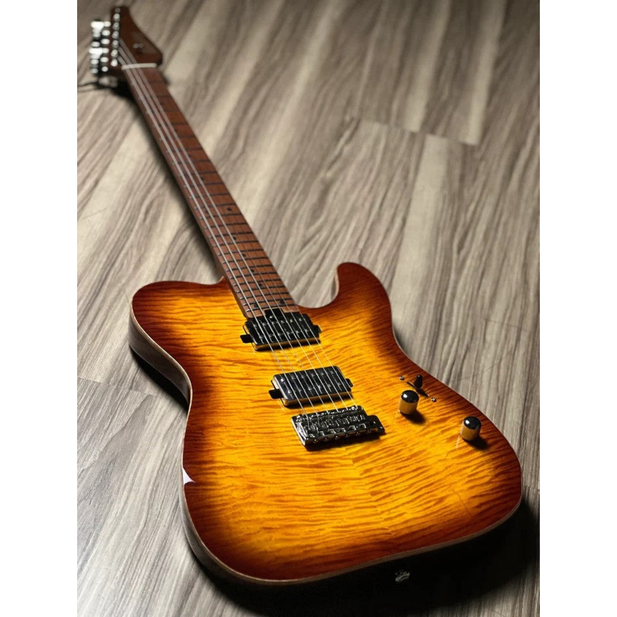 Đàn Guitar Điện Soloking MT1 Custom 24 HH MKII, Bengal Burst