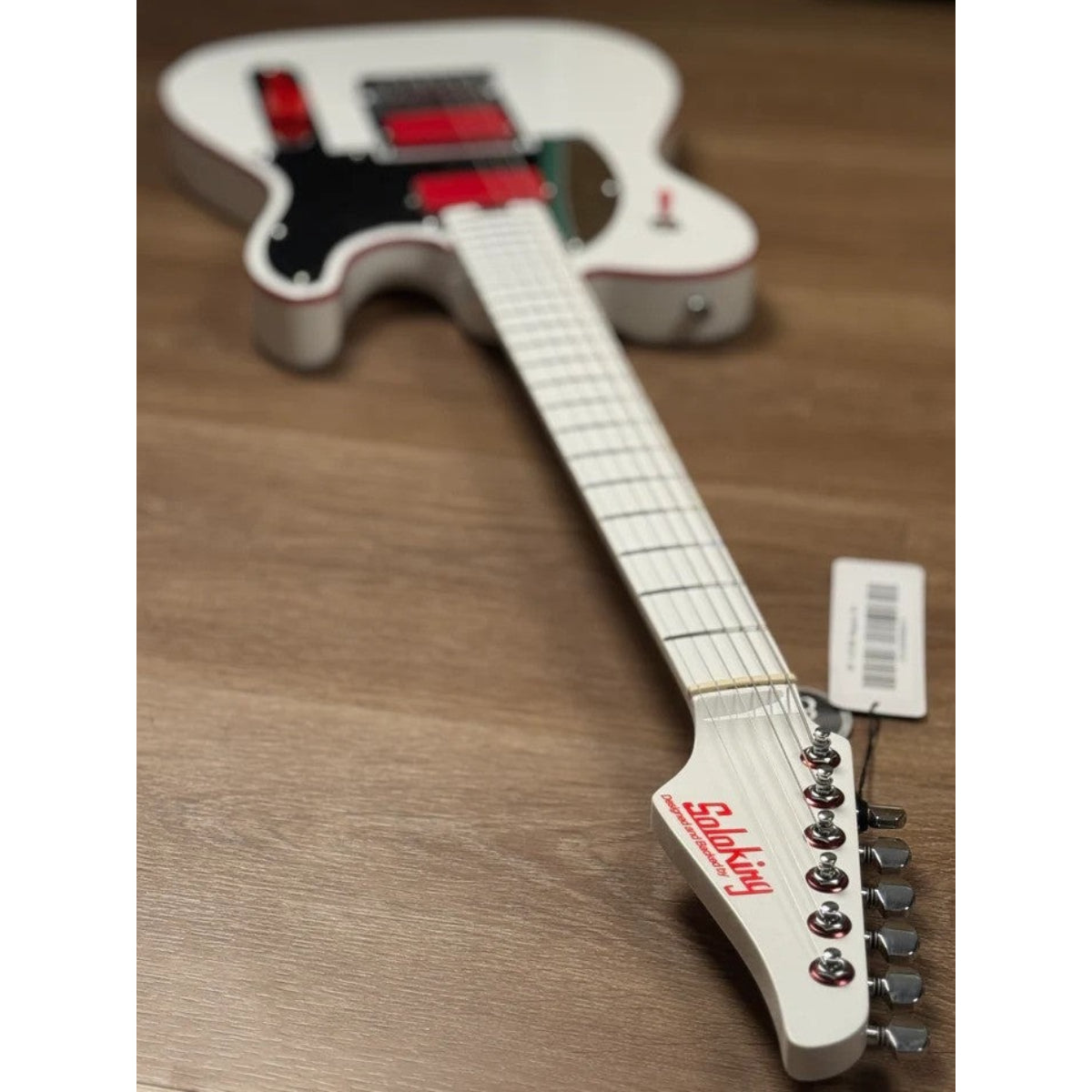 Đàn Guitar Điện Soloking MT1 Custom Lithography MOD, Fishman Fluence Pickups,  Artic White