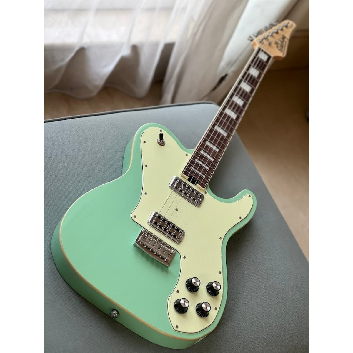 Đàn Guitar Điện Soloking MT1 Deluxe 70, Surf Green