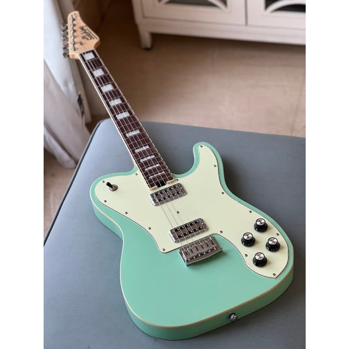 Đàn Guitar Điện Soloking MT1 Deluxe 70, Surf Green