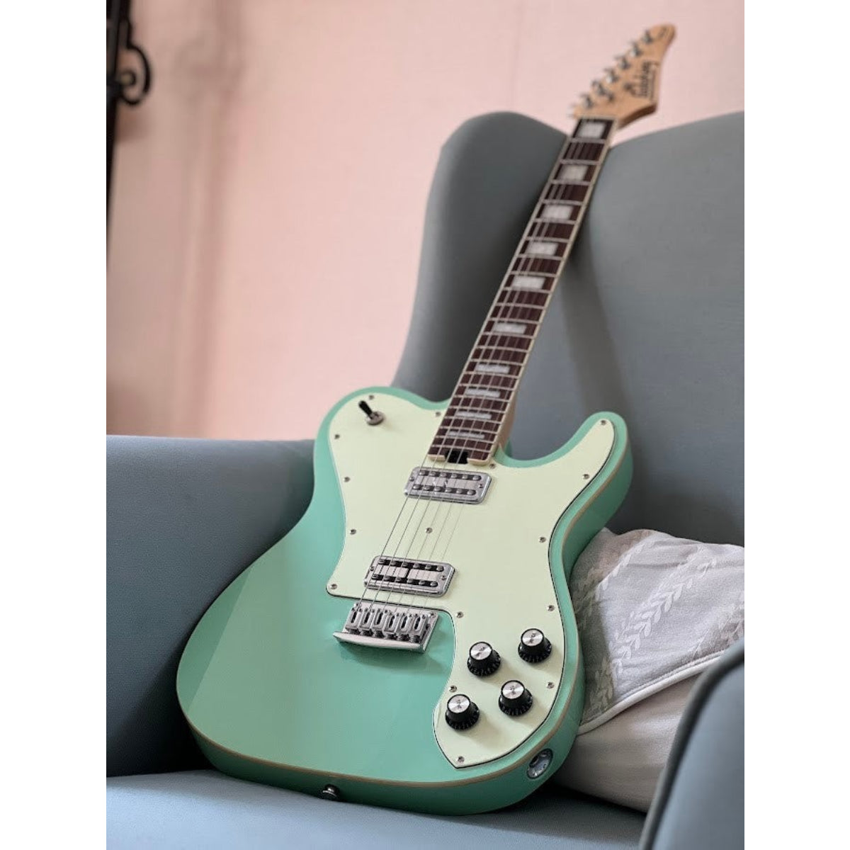 Đàn Guitar Điện Soloking MT1 Deluxe 70, Surf Green