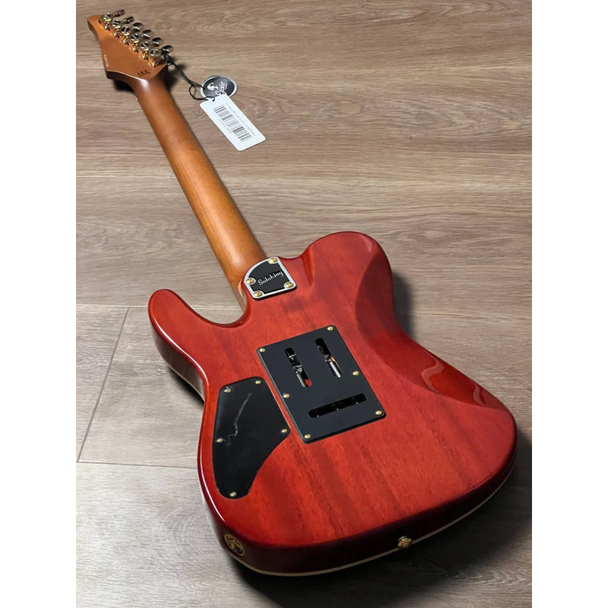 Đàn Guitar Điện Soloking MT1 Deluxe FM24, Gold Hardware, Deep Sea Blue Nafiri Special Run JESCAR