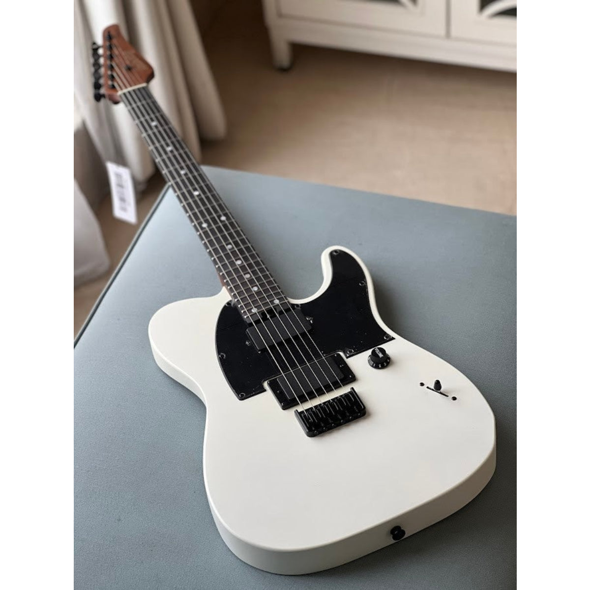 Đàn Guitar Điện Soloking MT1 Deluxe HH 24, Satin White Matte Nafiri Special Run JESCAR