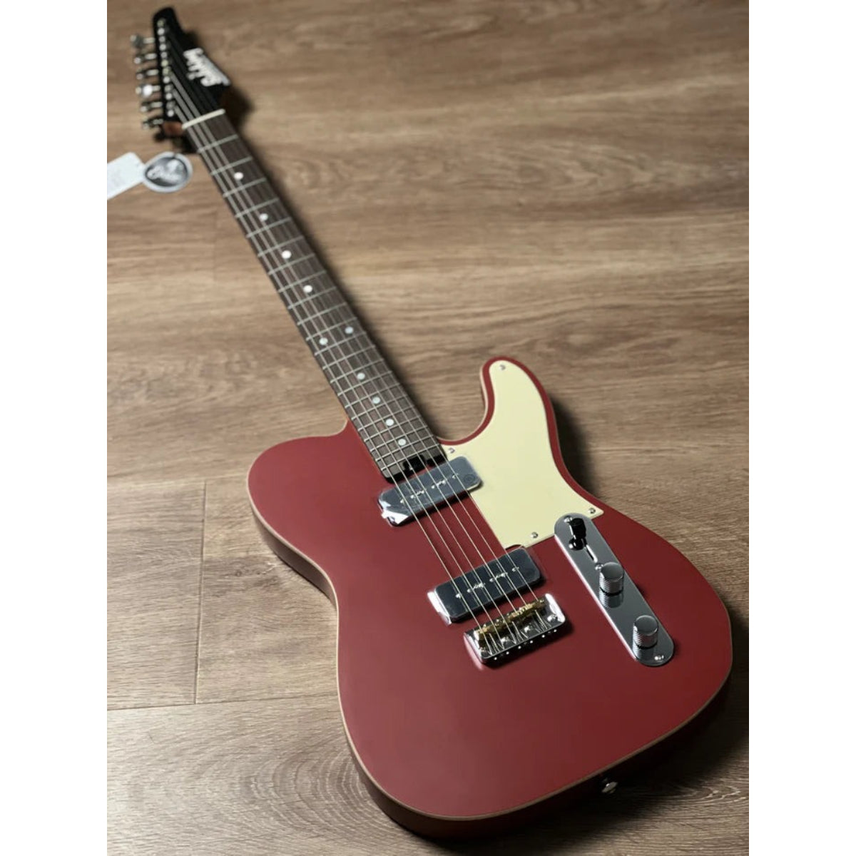 Đàn Guitar Điện Soloking MT1 Deluxe P90, Wine Red