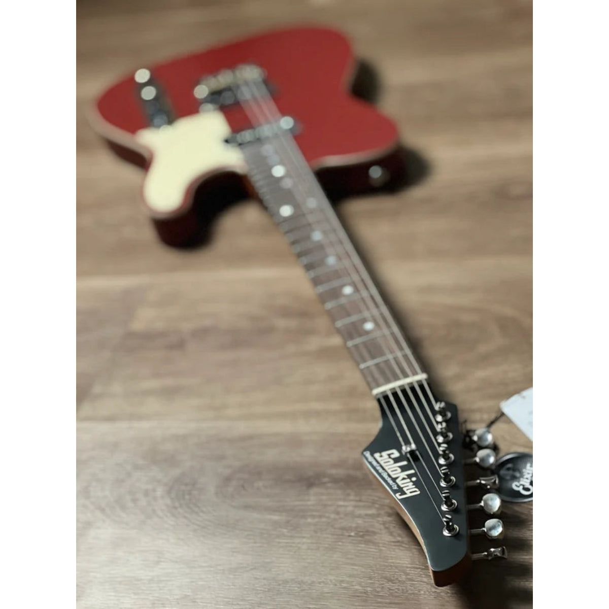 Đàn Guitar Điện Soloking MT1 Deluxe P90, Wine Red