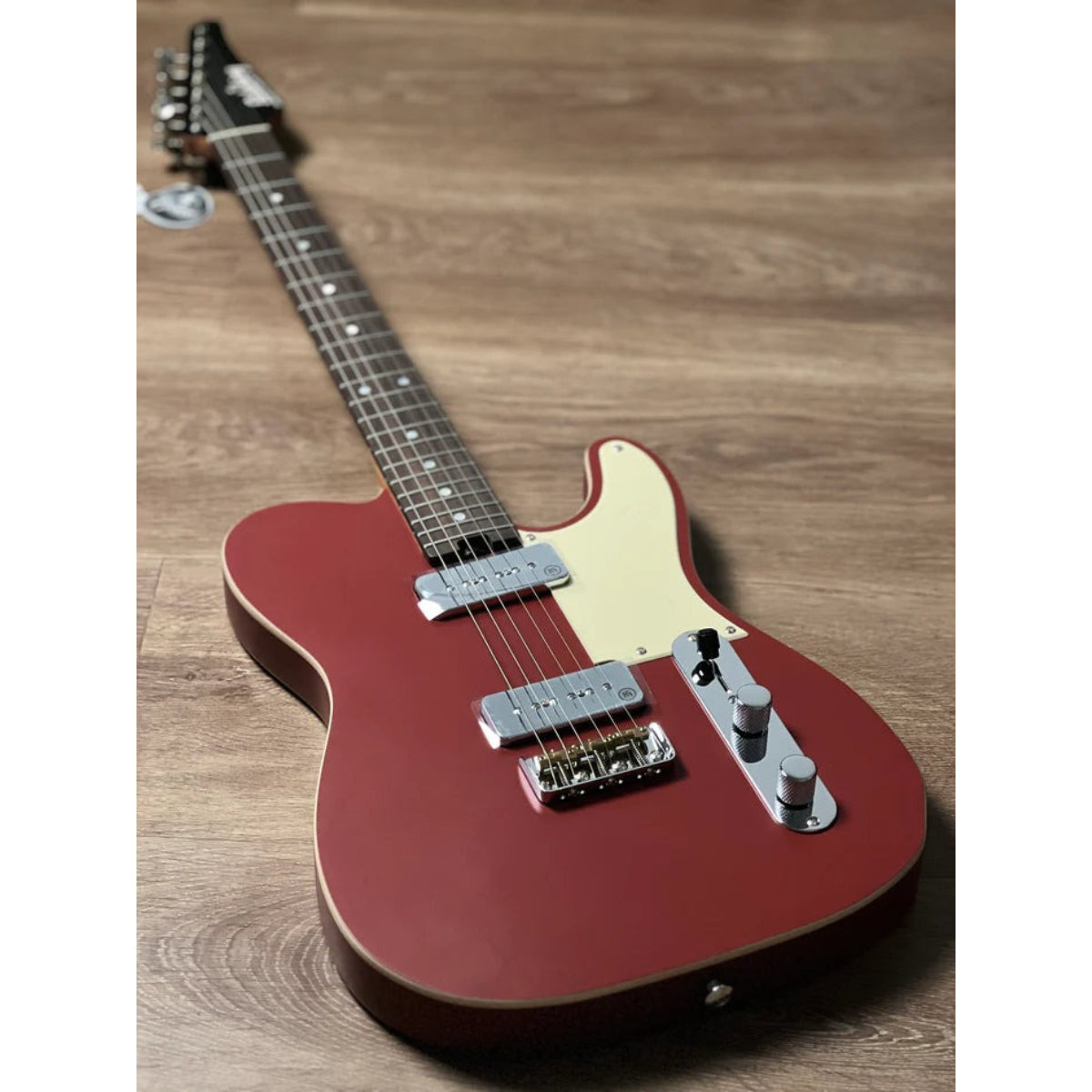Đàn Guitar Điện Soloking MT1 Deluxe P90, Wine Red