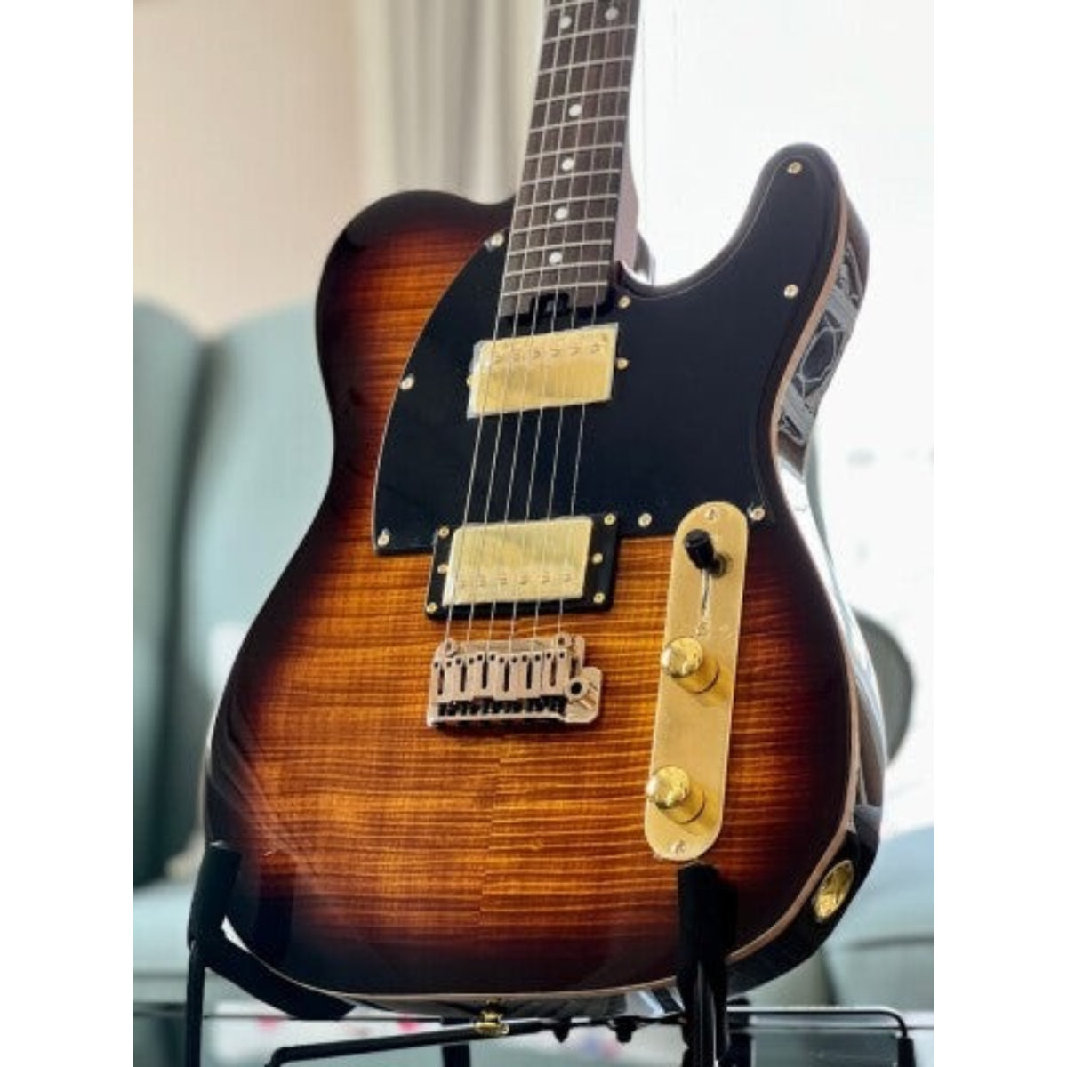 Đàn Guitar Điện Soloking MT1 FM 22 Deluxe HH, Shaded Edgeburst Nafiri Special Run