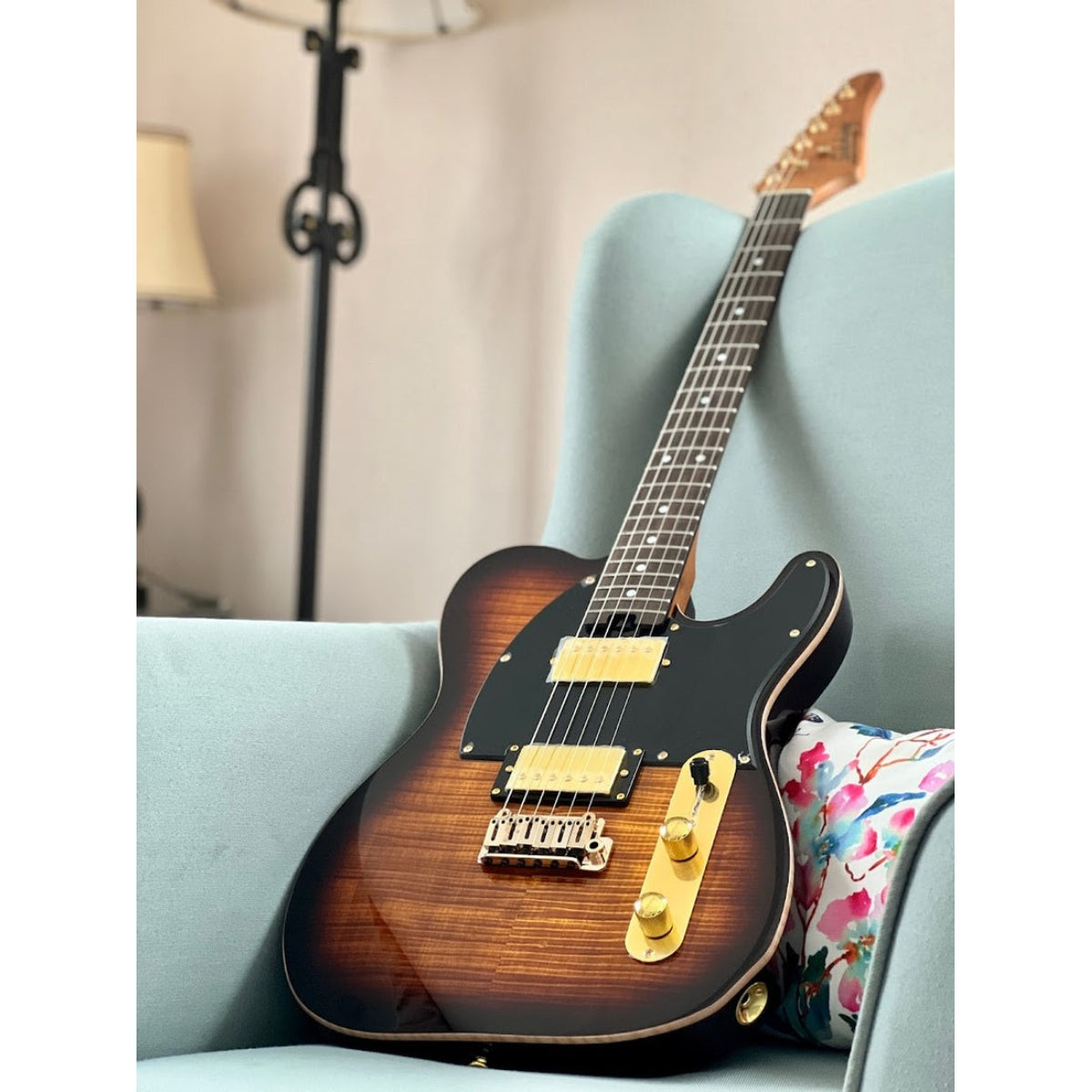 Đàn Guitar Điện Soloking MT1 FM 22 Deluxe HH, Shaded Edgeburst Nafiri Special Run
