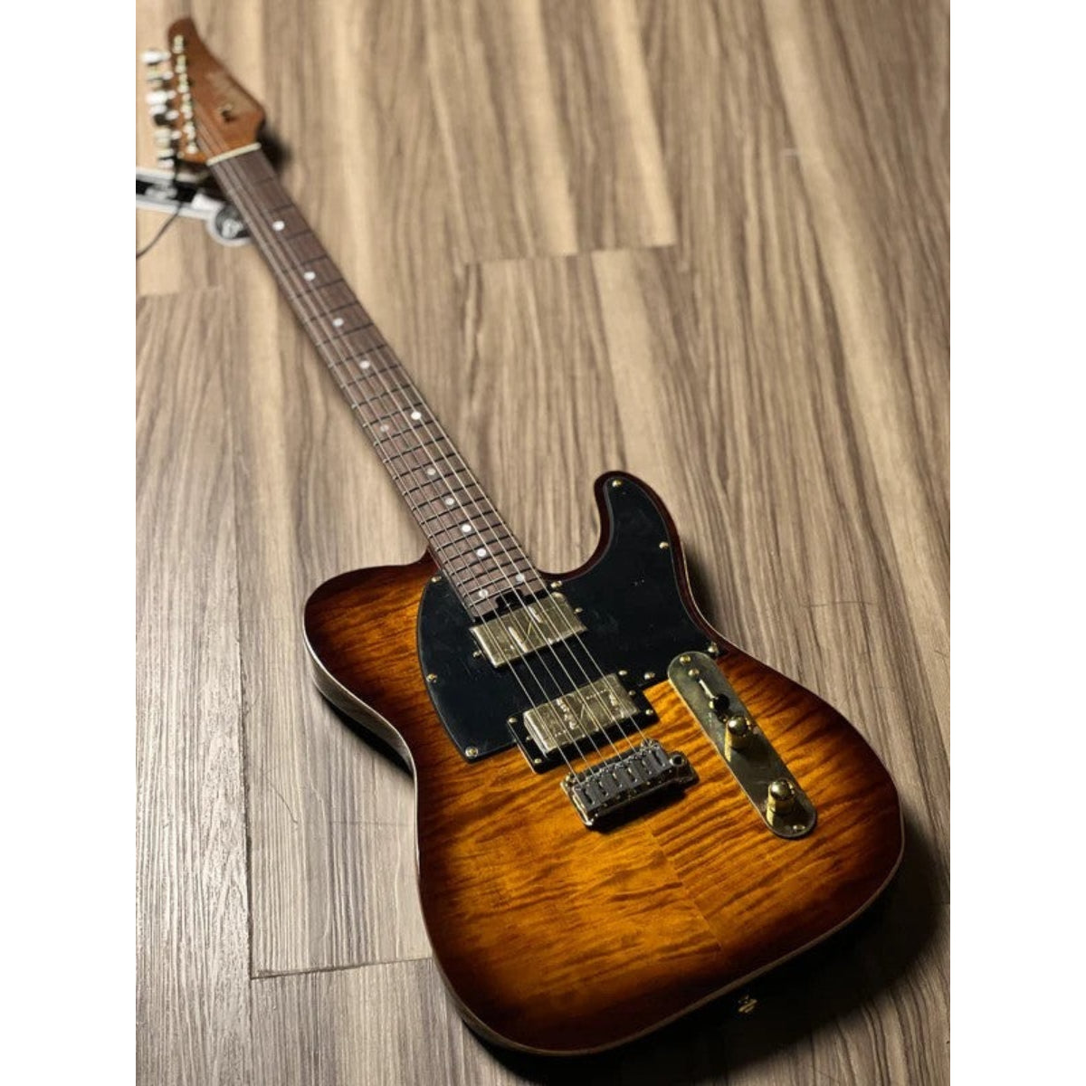 Đàn Guitar Điện Soloking MT1 FM 24 Deluxe HH MOD, Fishman Fluence Gold, Shaded Edgeburst Nafiri Special Run