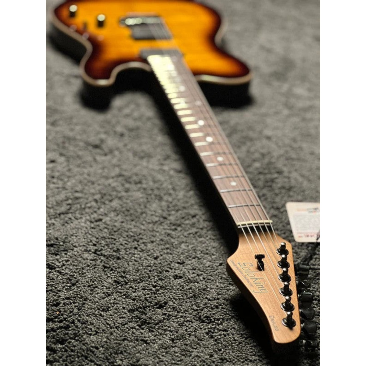 Đàn Guitar Điện Soloking MT1 FM 24 Deluxe MKII MOD, EMG 8585, Bengal Burst