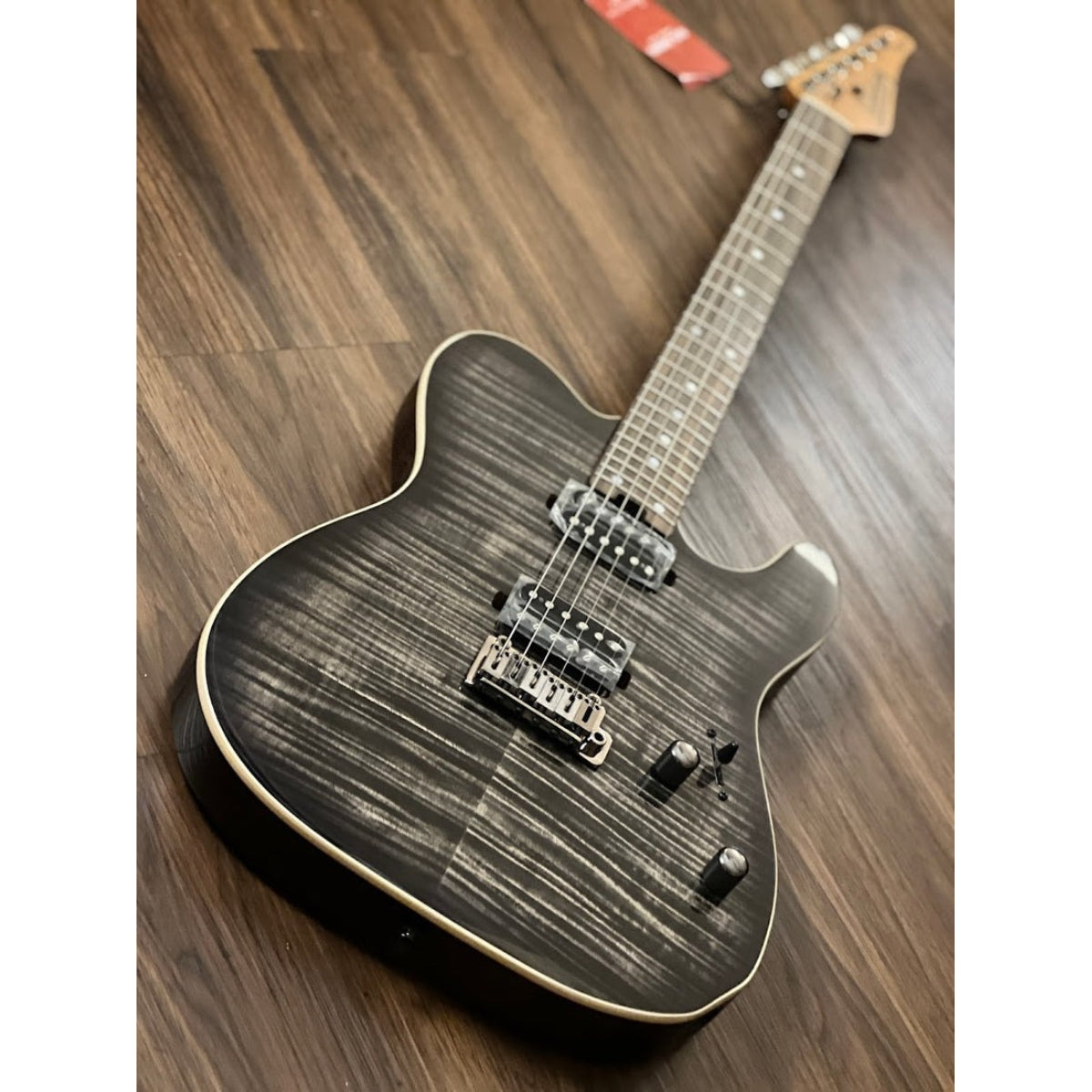 Đàn Guitar Điện Soloking MT1 FM 24 Deluxe, Charcoal Burst