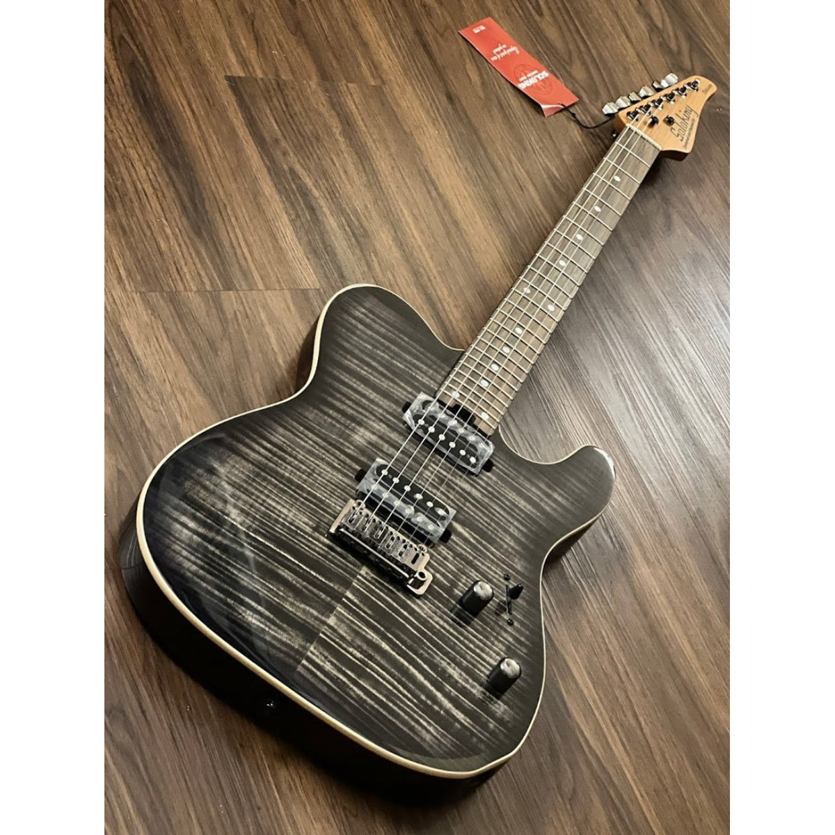 Đàn Guitar Điện Soloking MT1 FM 24 Deluxe, Charcoal Burst